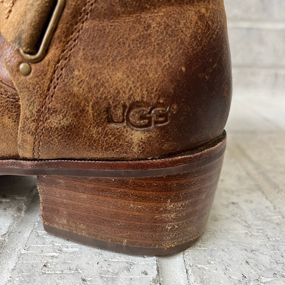 UGG Australia Darcie Leather Riding Boots - Picture 10 of 16